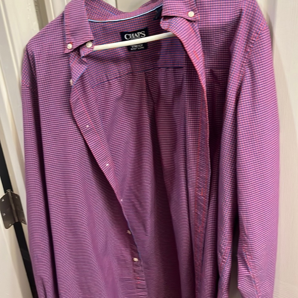 Men’s dress shirt, large